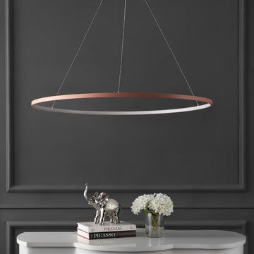 Brice Modern Contemporary Iron Integrated LED Pendant
